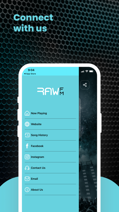 Raw FM Screenshot
