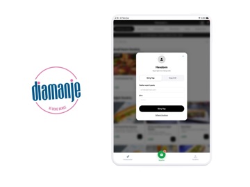 Diamanje iPad screenshot