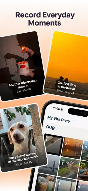 VitaDiary - Photo Journal screenshot 1