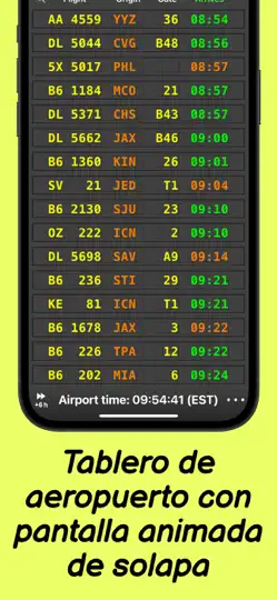 Captura de pantalla de Flight Board | Vuelo En Vivo en iPhone 6