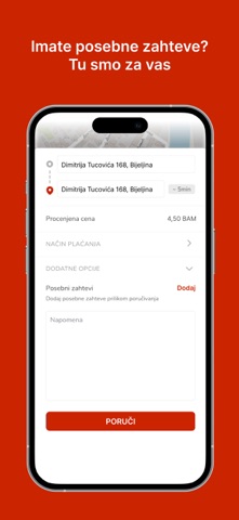 Crveni Taxi Bijeljina screenshot