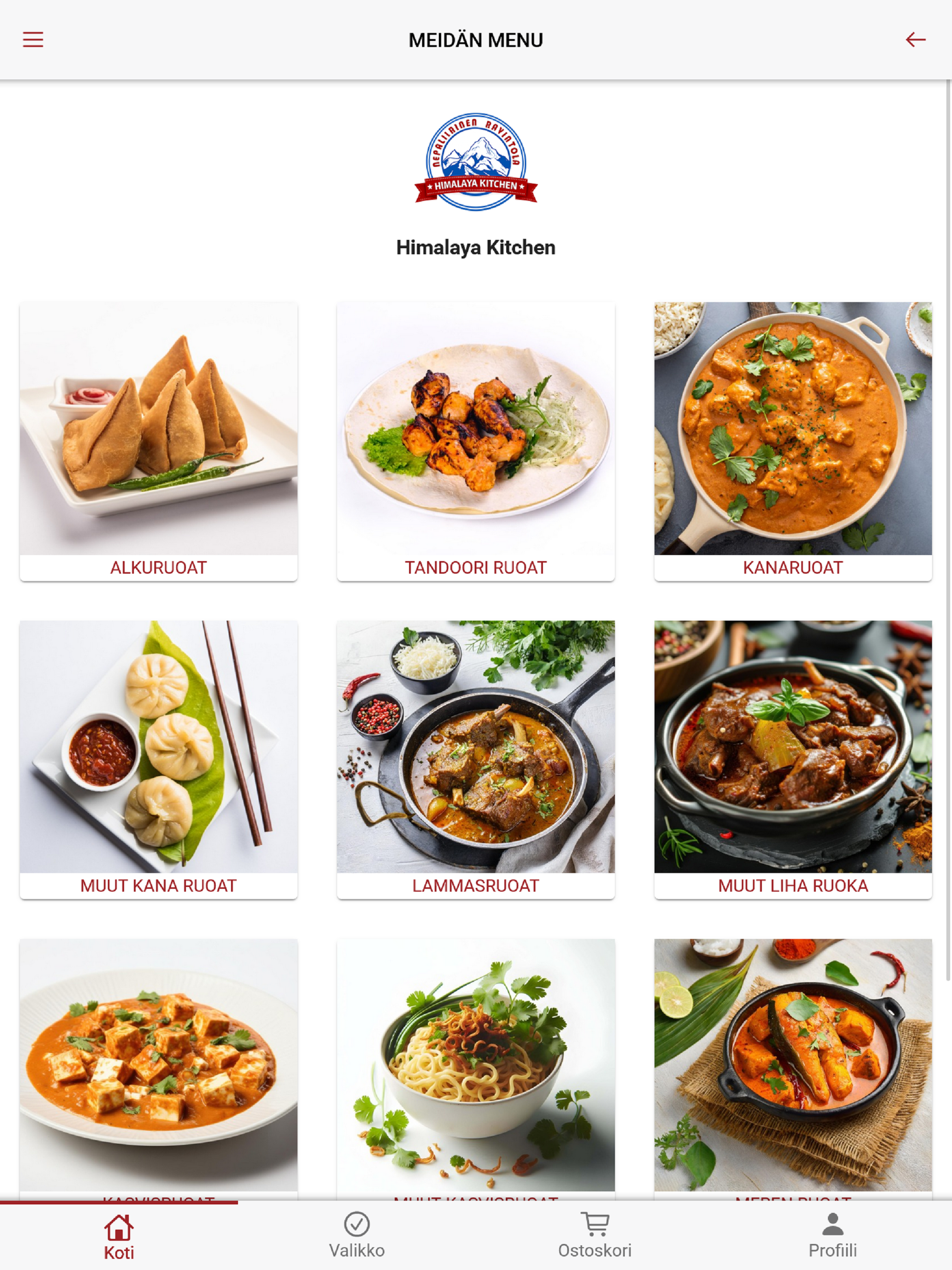 Himalaya Kitchen screenshot 4