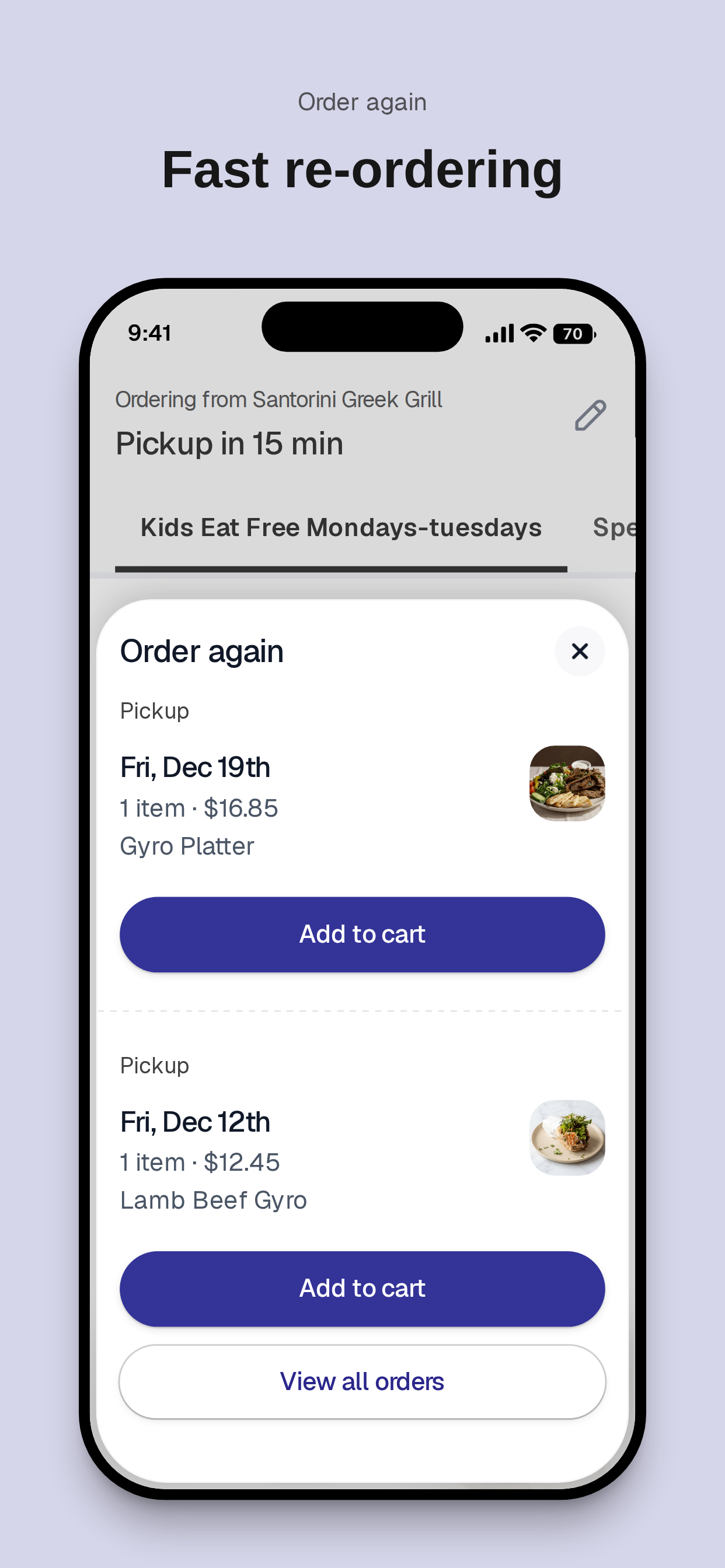 Santorini Greek Grill screenshot 4