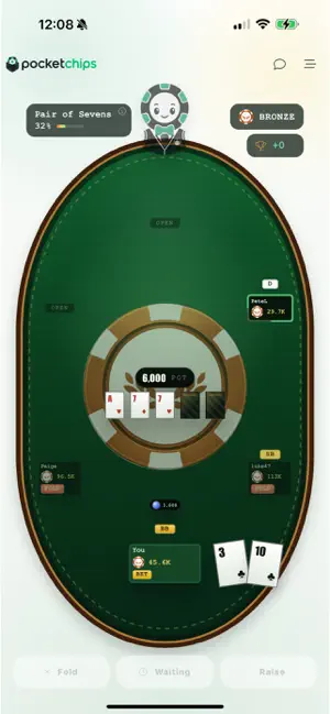 Pocket Chips Poker screenshot 1