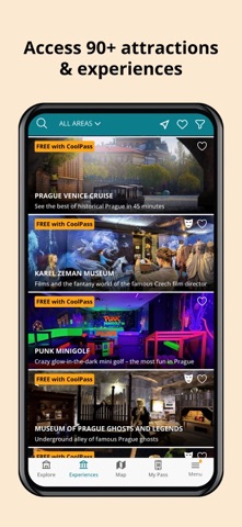 Prague CoolPass: Pass & Guide app screenshot 2