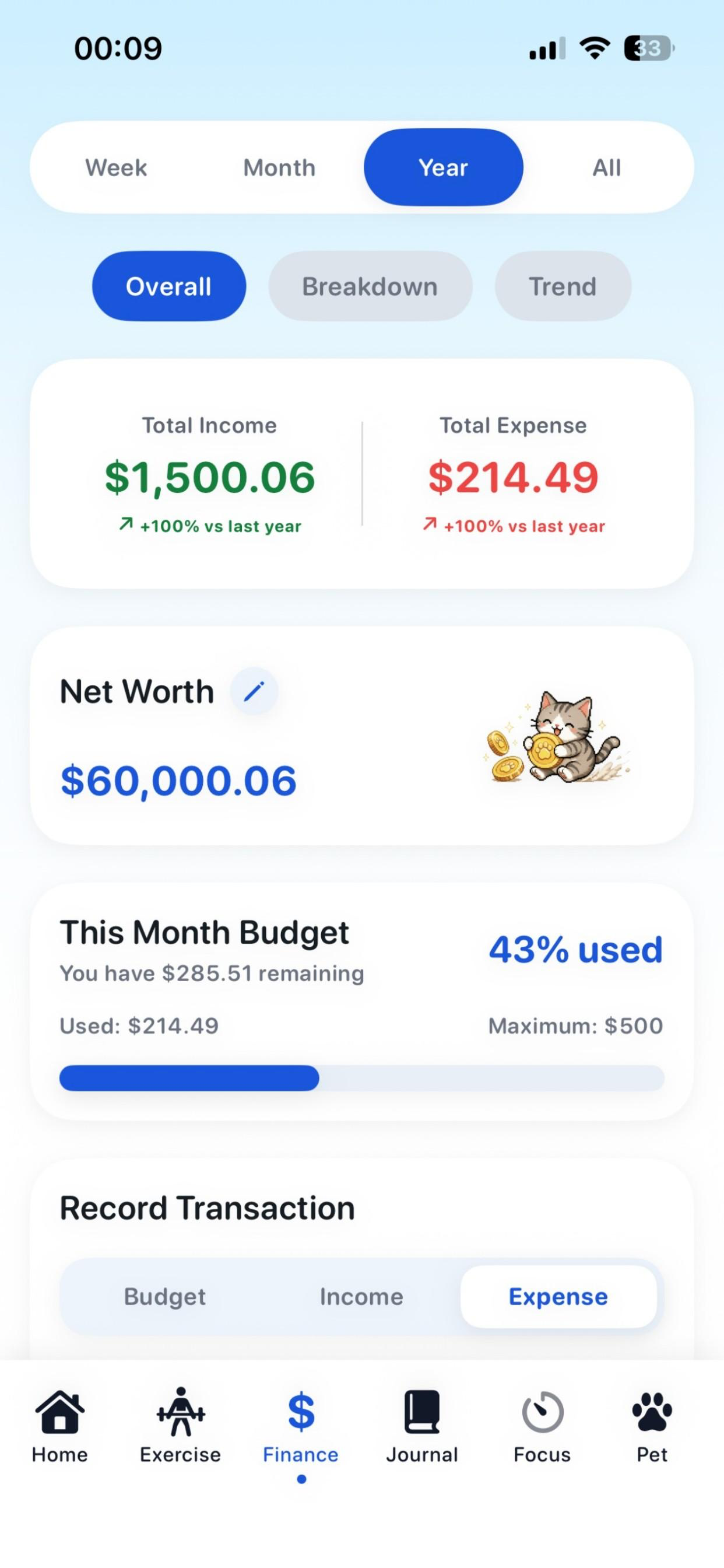 Roami: Life Tracker & Pet screenshot 5