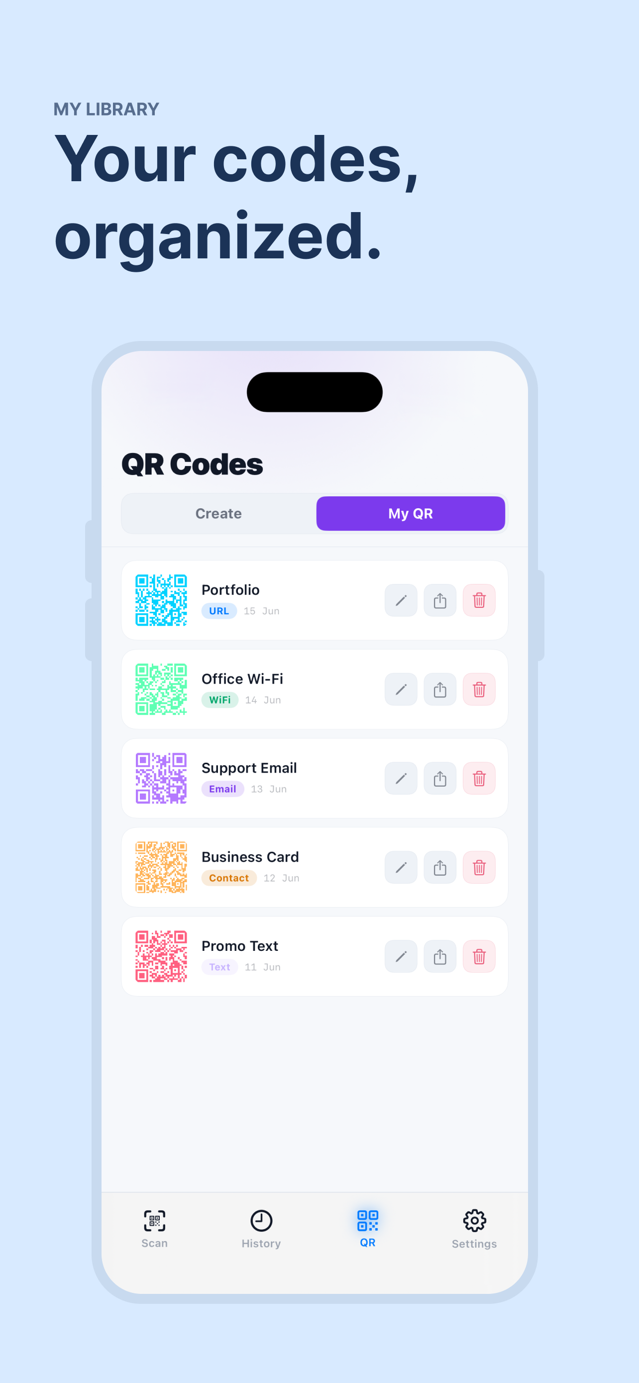 QReadle - Scan QR Code