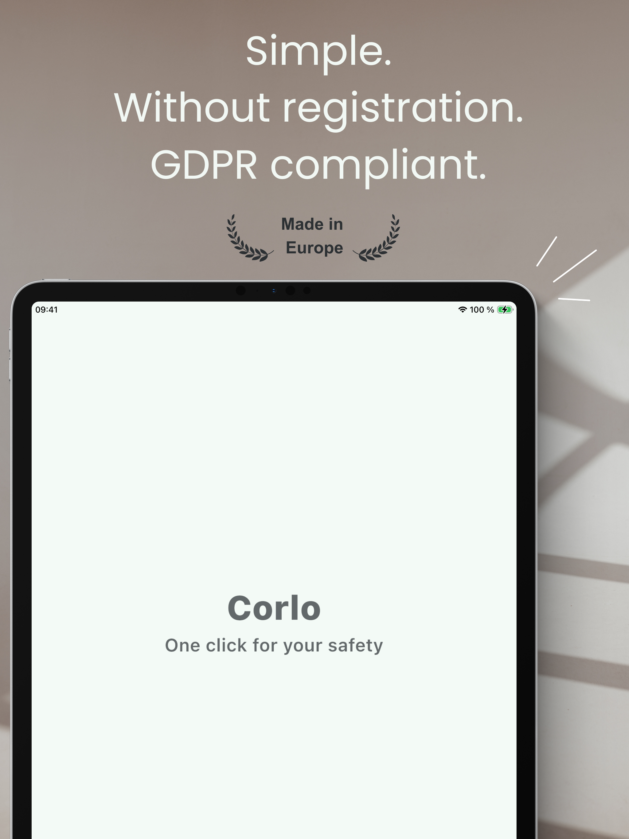 Corlo: Life Sign Check-In
