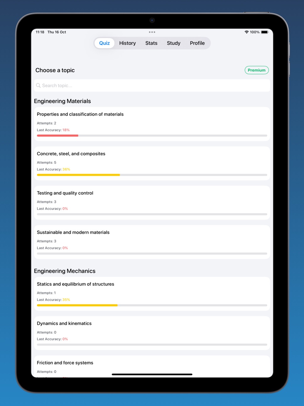 iPad screenshot