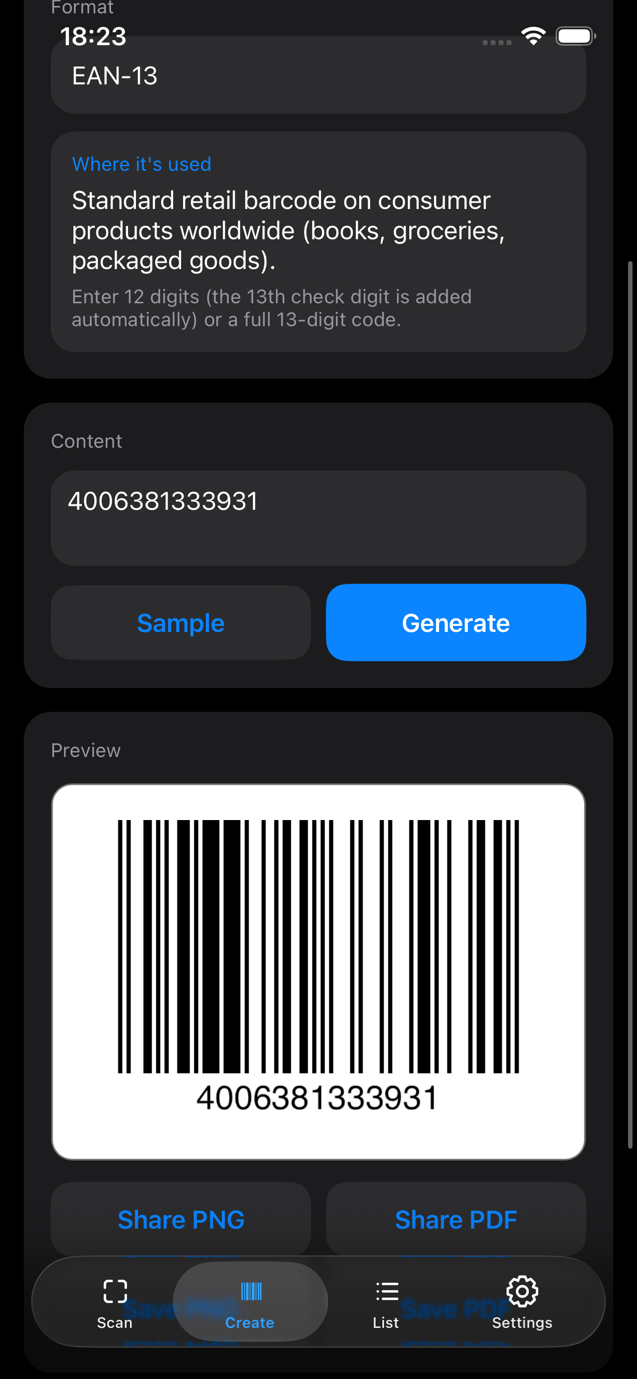 CodeScan – Barcode & QR screenshot 2