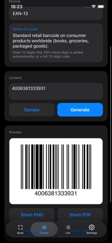 CodeScan – Barcode & QR Screenshot 2 of 4