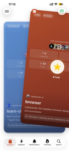 Gitstar - Top Repositories Screenshot 1 of 7