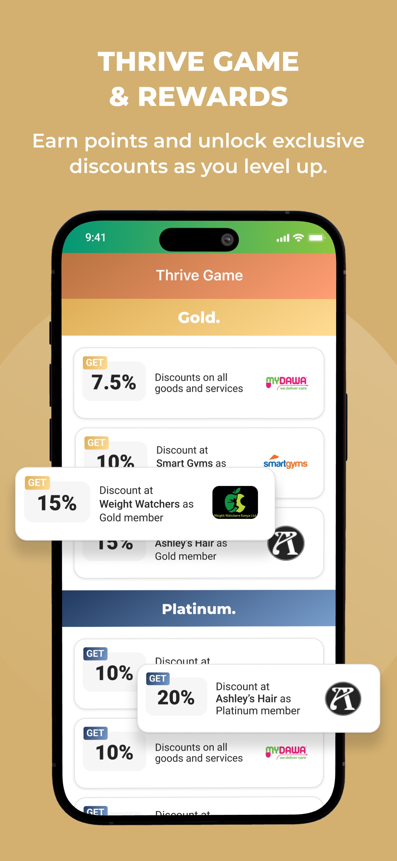 Screenshot 2 of Old Mutual Thrive