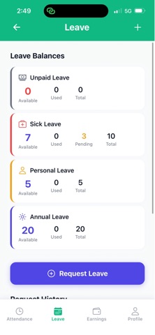 TrackFlow iPhone screenshot