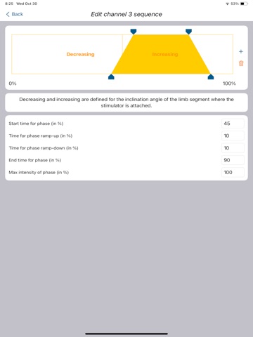 Stim2Go iPad screenshot