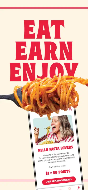 Vapiano Australia screenshot 1 of 4