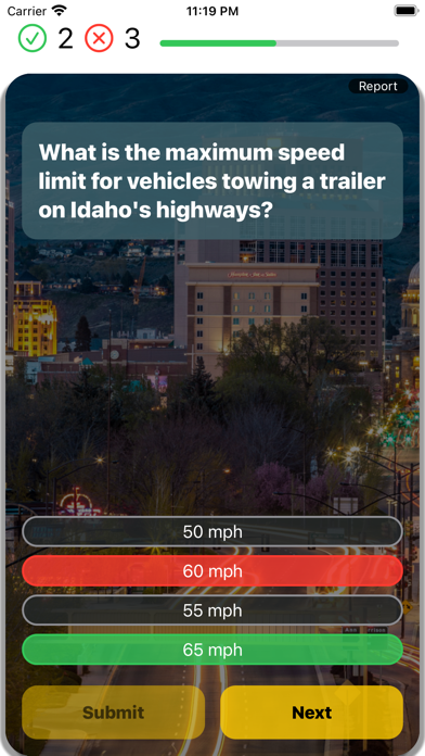 Idaho DMV Practice Test 2025 Screenshot