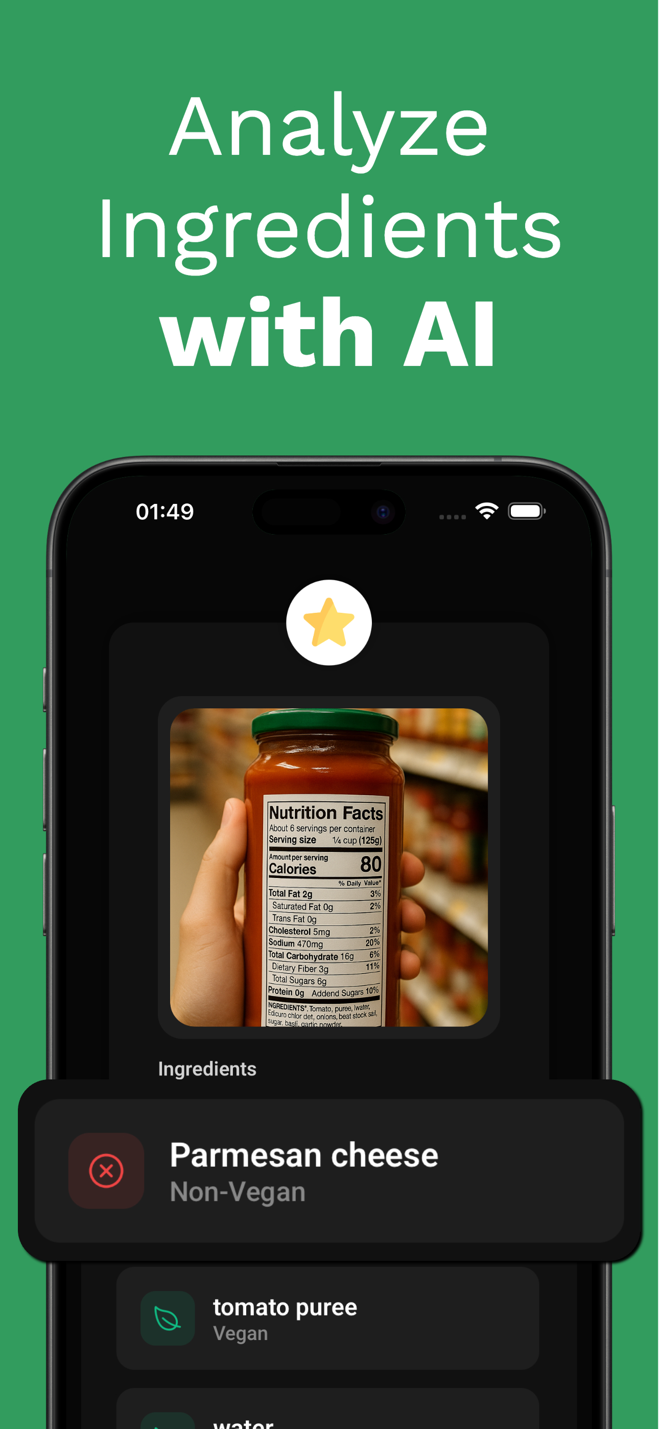 Vegan Food Scanner - VegVisor