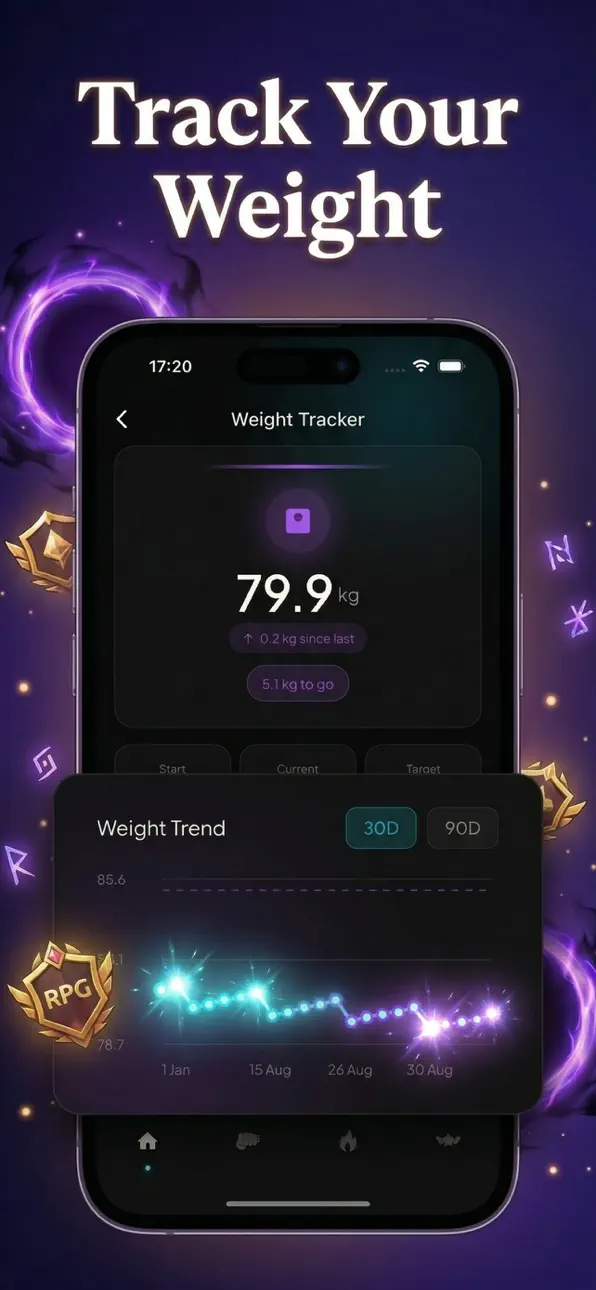 GymLevels: Ranked Gym Workouts iOS Mod IPA screenshot 5 - iOS app interface