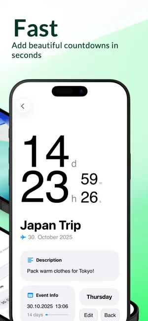 Soony - Event Countdown Timer screenshot 3