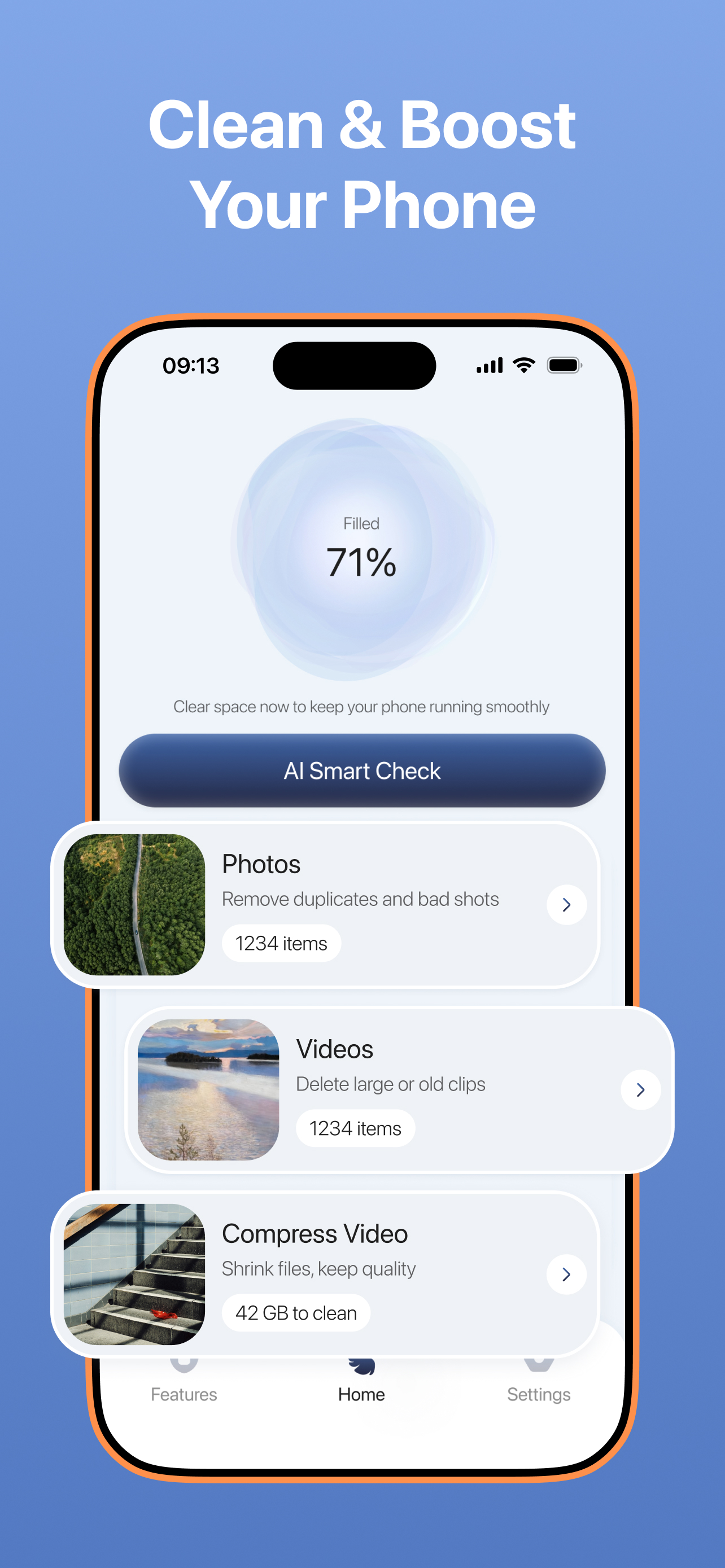 Clearia cleaner app