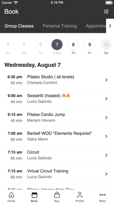 Club at Los Gatos Screenshot