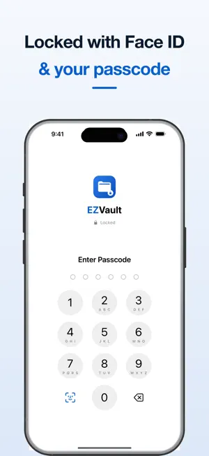 EZVault: Hidden Photo Vault screenshot 2