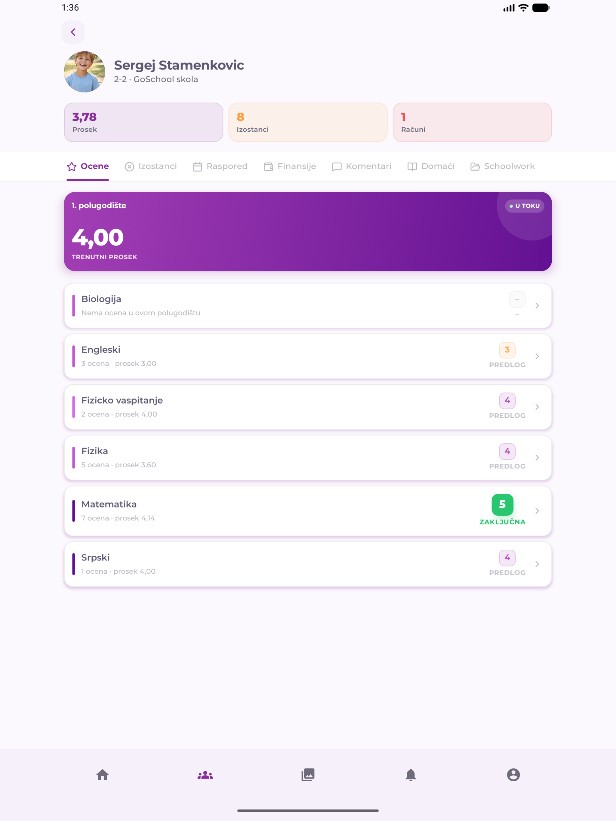 GoSchool RS screenshot 10