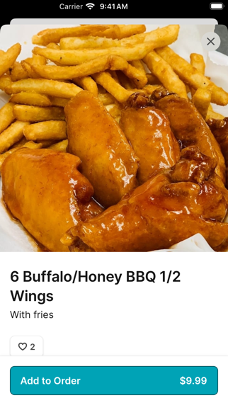 Screenshot 3 of Sharks Fish & Chicken To Go App