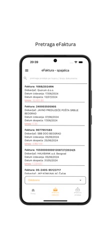 eFaktura - spajalica screenshot