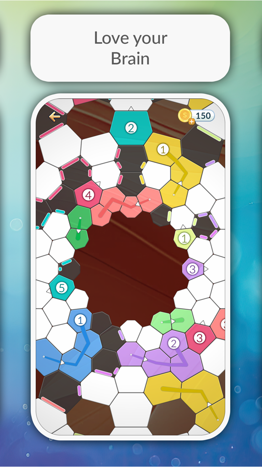 #5. MAZAICA Lines & Numbers Game (iOS) 由: Michal Pawlowski