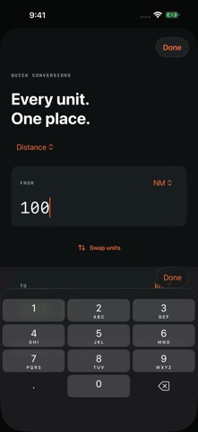 Aviation Calculator iPhone screenshot