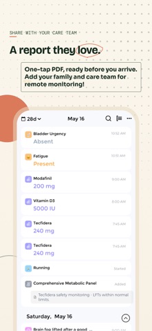 Multiple Sclerosis Tracker Screenshot 8 of 10