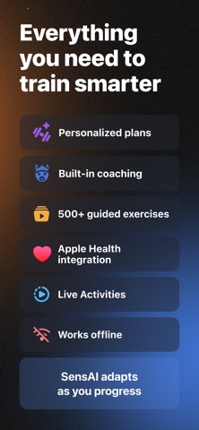 SensAI: Fitness Sensei screenshot