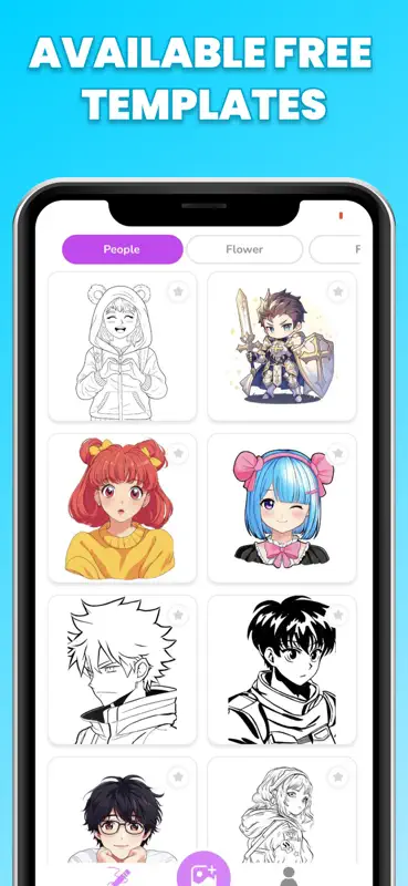 Draw Anime: AR Drawing Sketch screenshot 2 of 4
