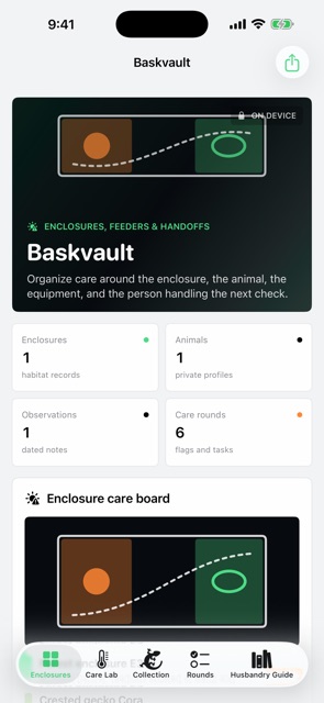 Baskvault: Exotic Care screenshot 1