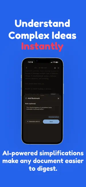 Oneword – AI Speed Reader screenshot 4