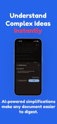 Oneword – AI Speed Reader Screenshot 4 of 4