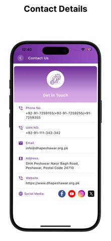DHA Peshawar Facilitation screenshot