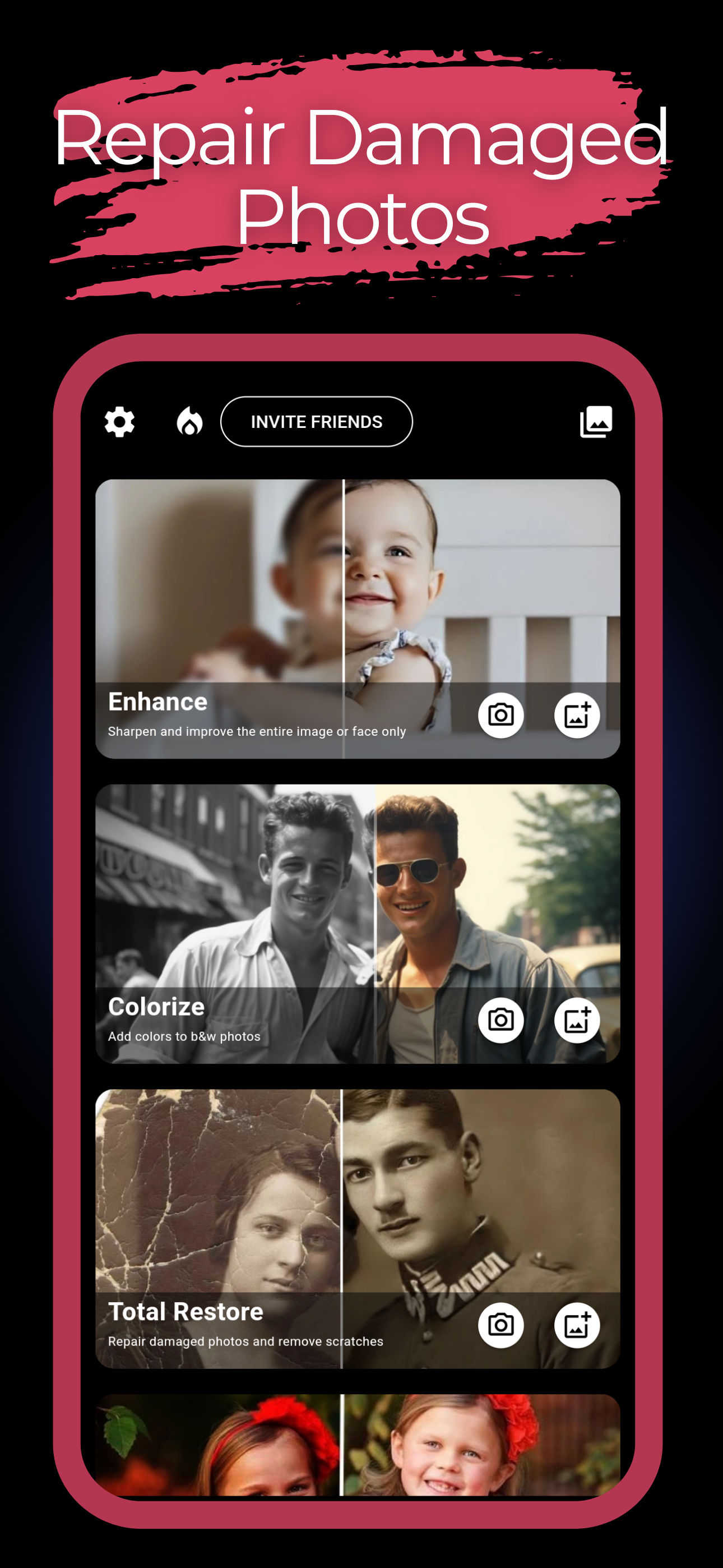 FixMyPics - Restore Old Photos