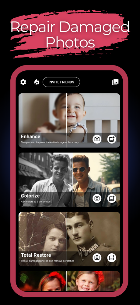 FixMyPics - Restore Old Photos screenshot 1