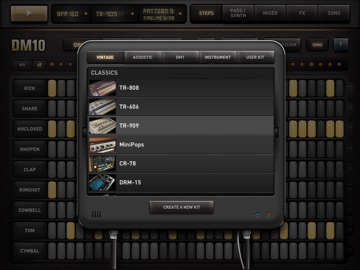 DM10 - Drum & Synth Machine iPad screenshot