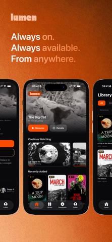 Lumen: Cinema in the cloud screenshot