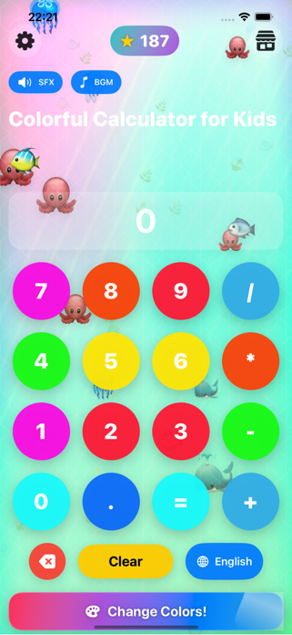 Fun Math: Color Calculator Screenshot 7 of 10