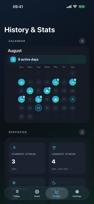 DaysSinceGym screenshot 2