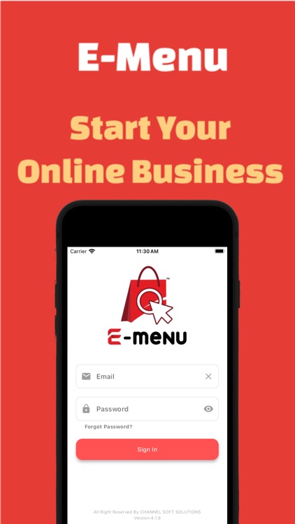 E-Menu CS