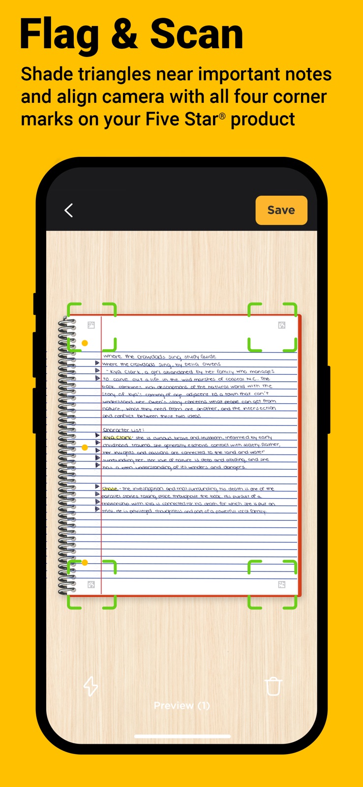 Five Star Study App iphone screenshot 1
