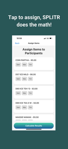 Splitr screenshot