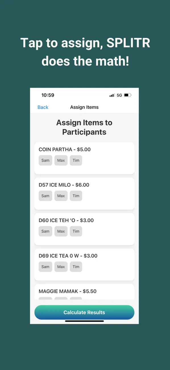 #5. Splitr (iOS) โดย: Raoul Nanwani