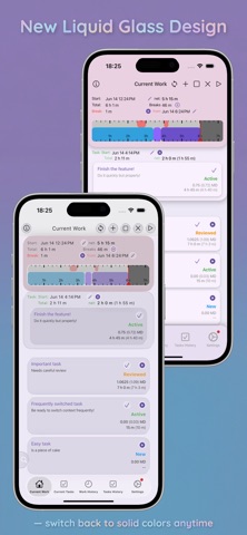 Work Tracker: Hours & ManDays iPhone screenshot